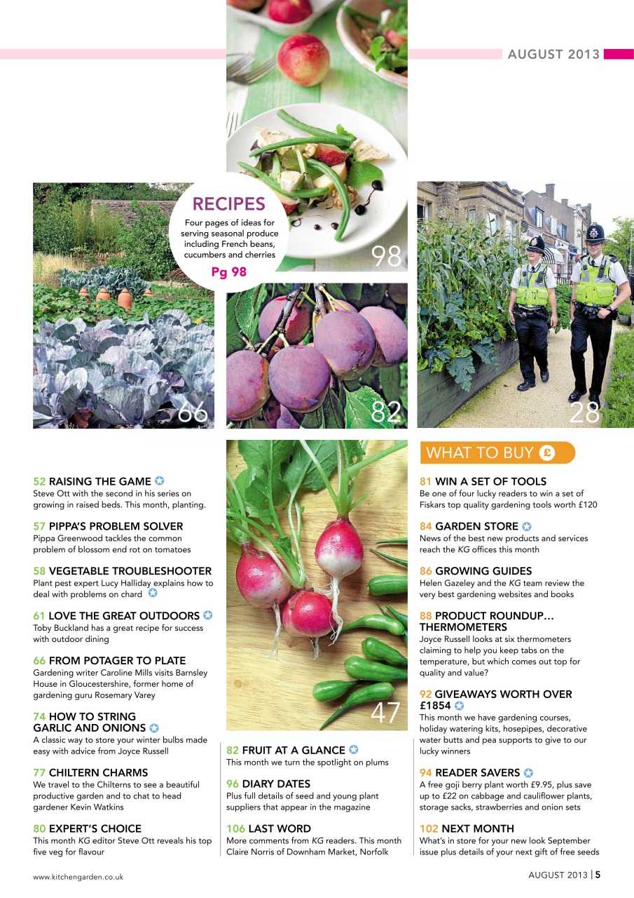 Kitchen Garden Magazine Preview Pages