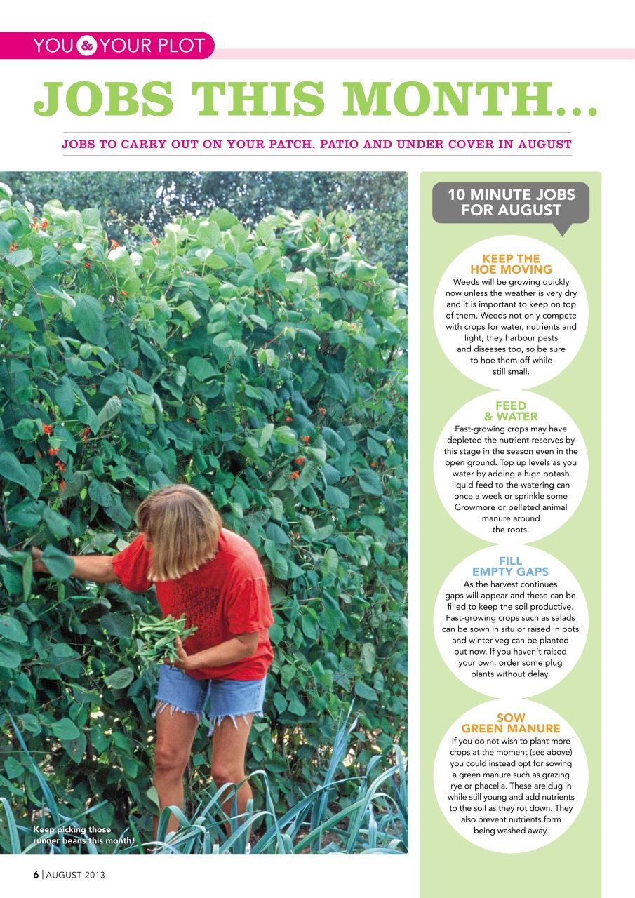 Kitchen Garden Magazine Preview Pages