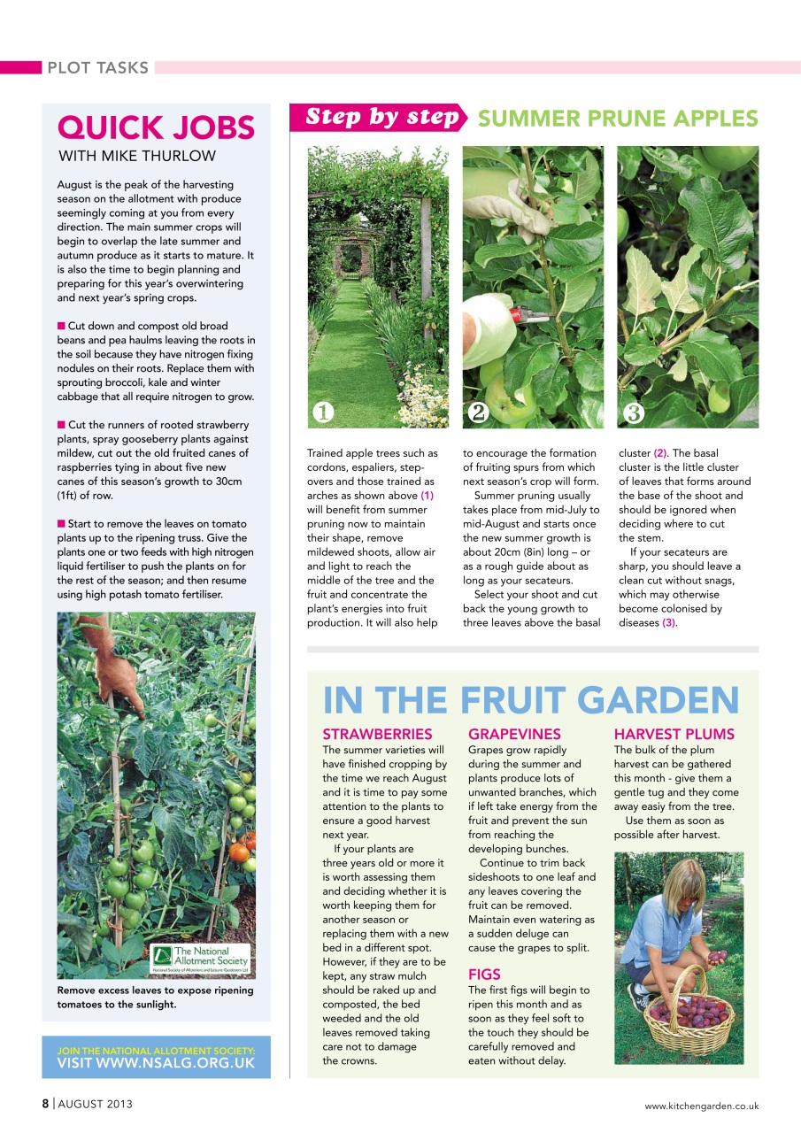 Kitchen Garden Magazine Preview Pages