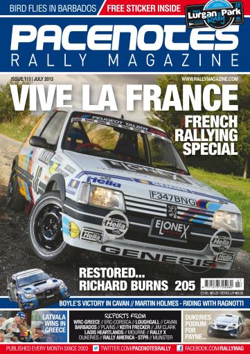 Pacenotes Rally magazine issue 