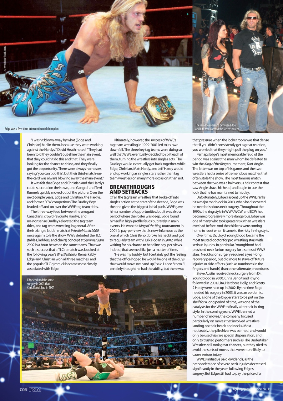 Wrestletalk Magazine Preview Pages