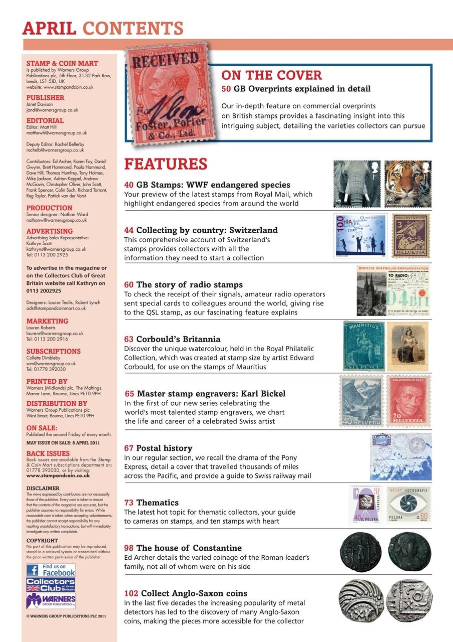 Stamp Collector Preview Pages