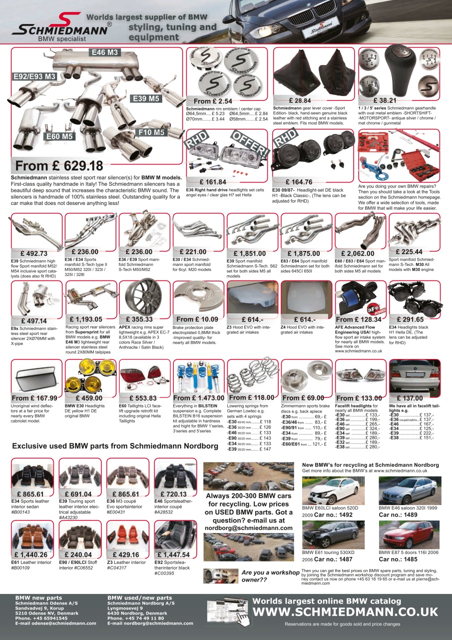 Performance BMW Preview Pages