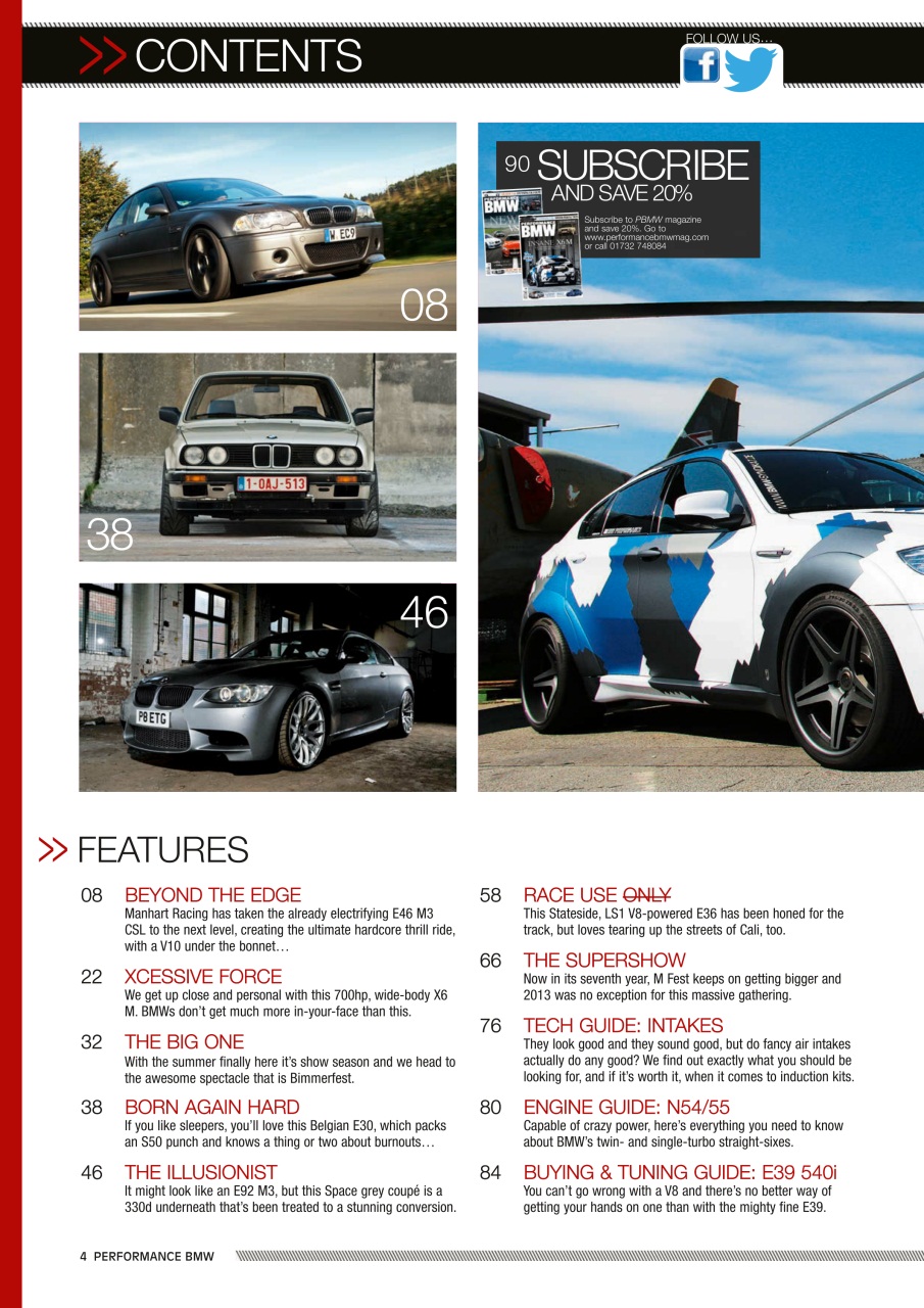 Performance BMW Preview Pages
