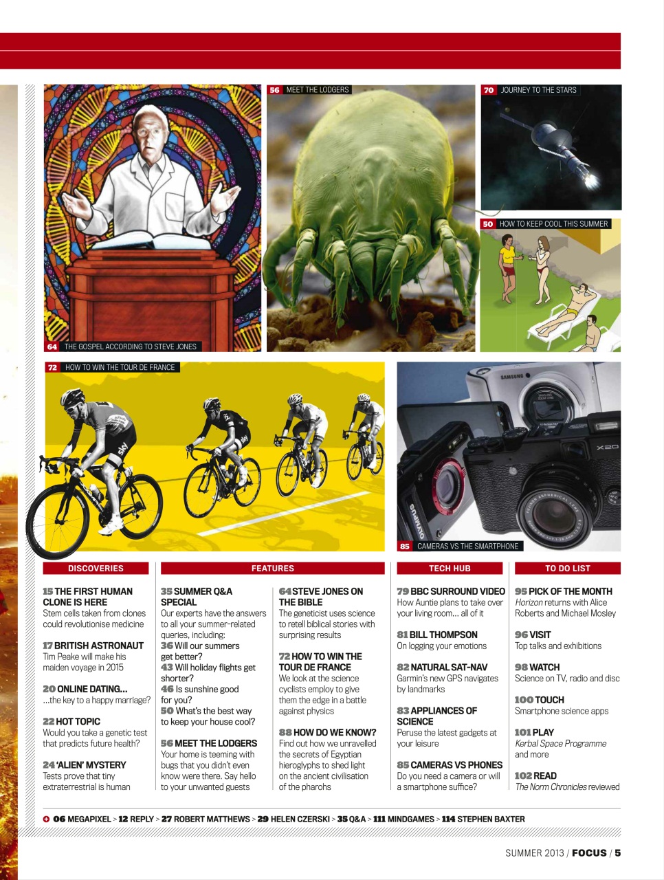 BBC Science Focus Magazine Preview Pages