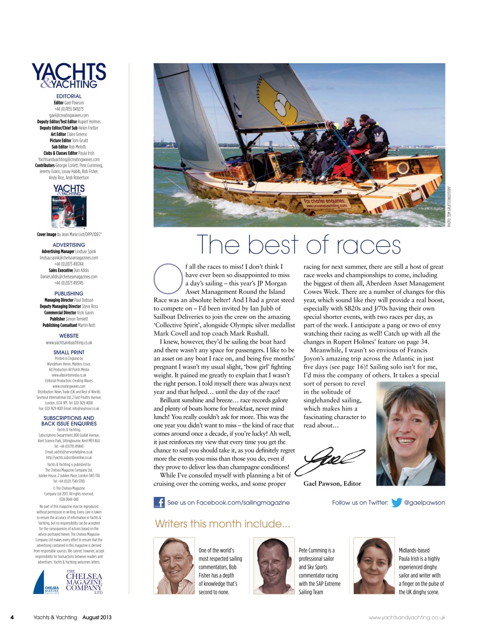 Yachts & Yachting Preview Pages