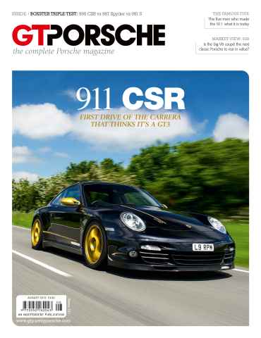 GT Porsche issue August 2013