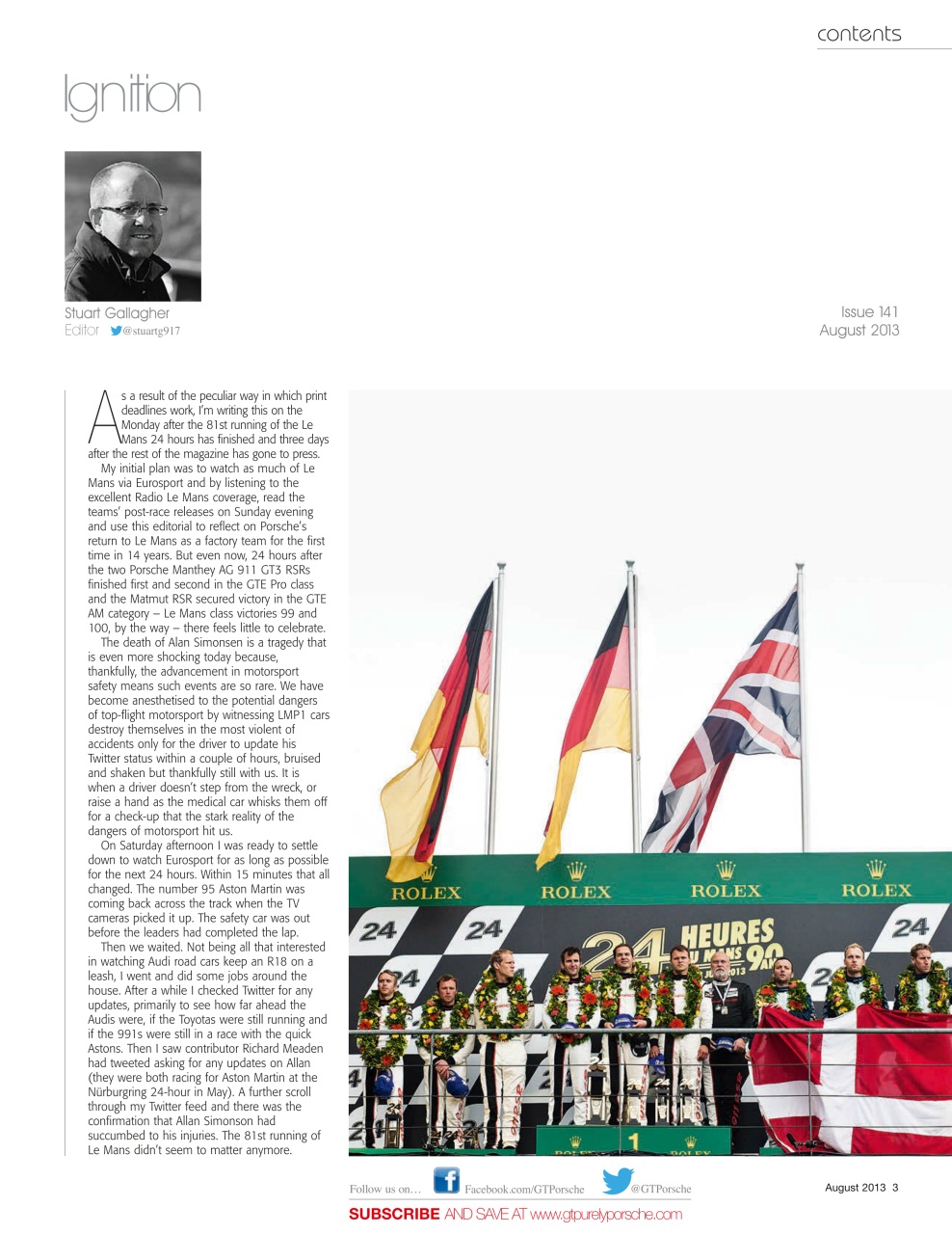 GT Porsche Preview Pages