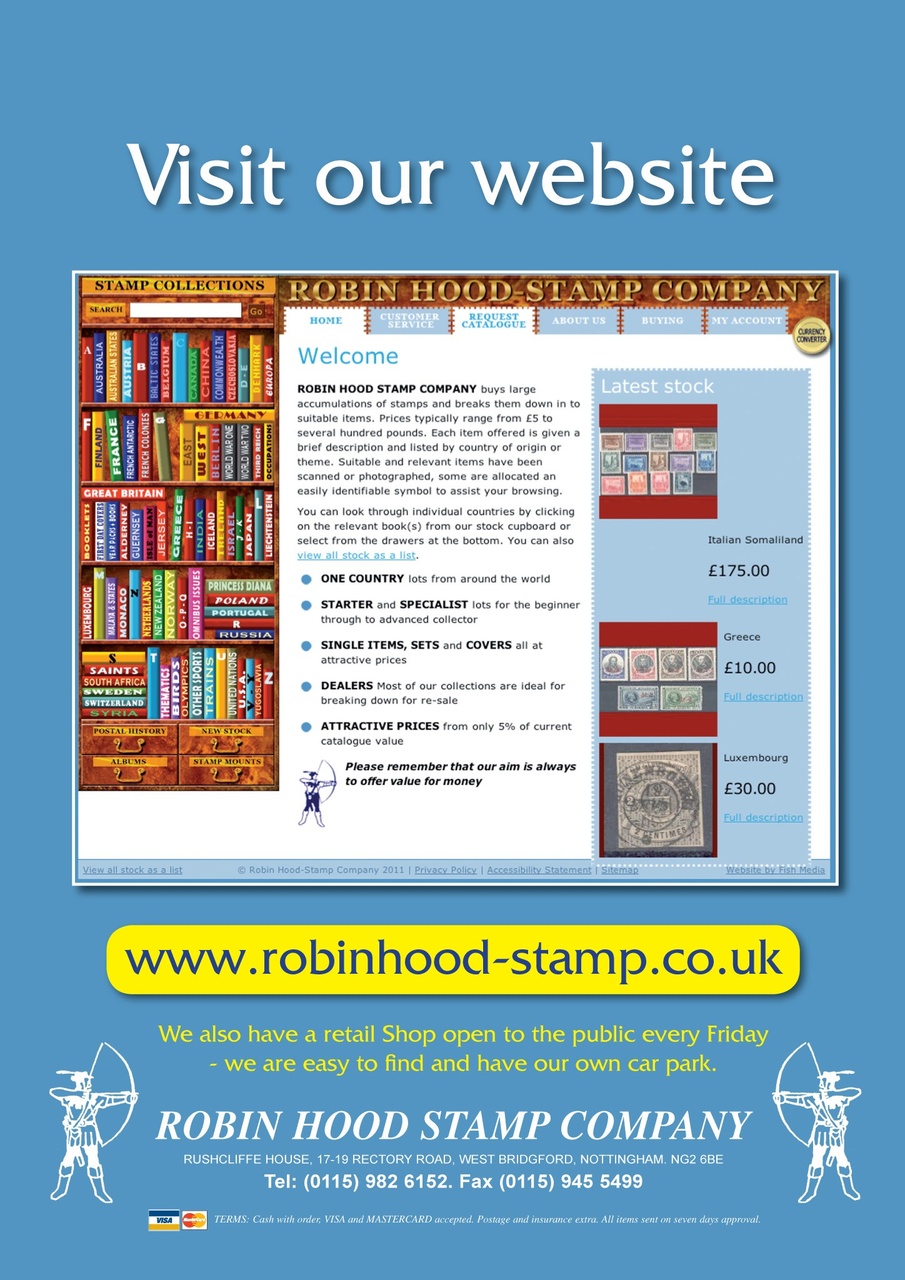 Stamp Collector Preview Pages