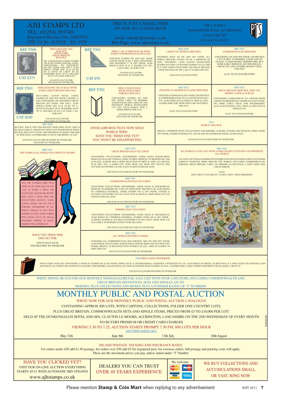 Stamp Collector Preview Pages