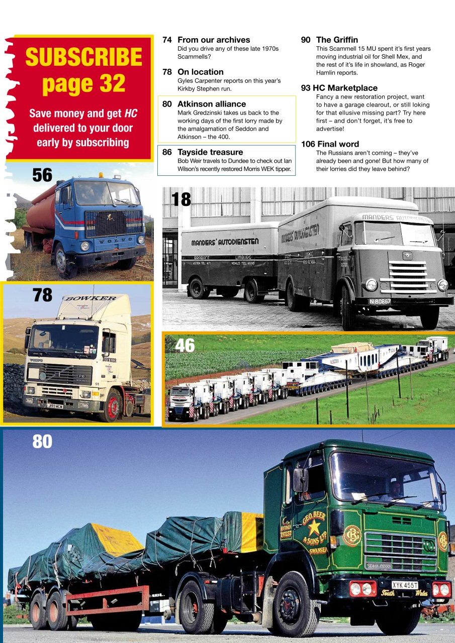 Heritage Commercials Magazine Preview Pages
