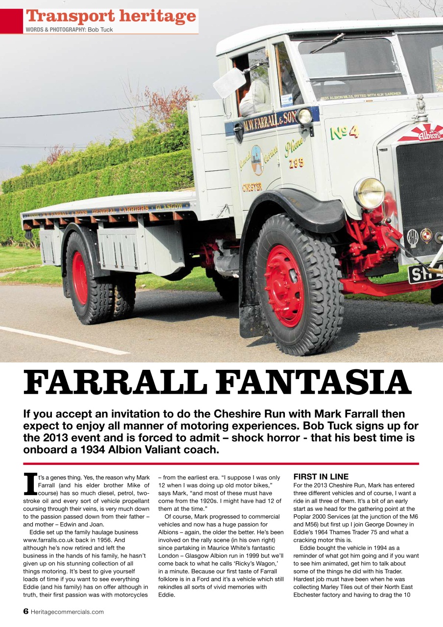 Heritage Commercials Magazine Preview Pages