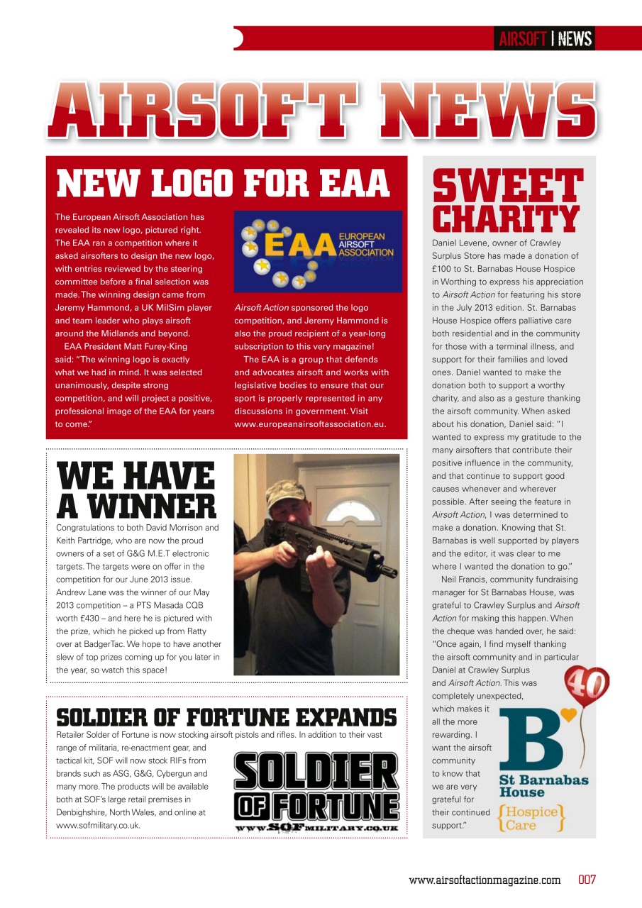 Airsoft Action Preview Pages