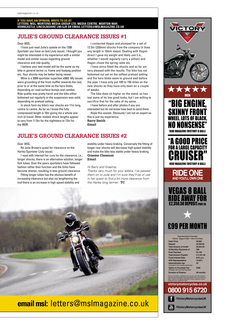 Motorcycle Sport & Leisure Preview Pages