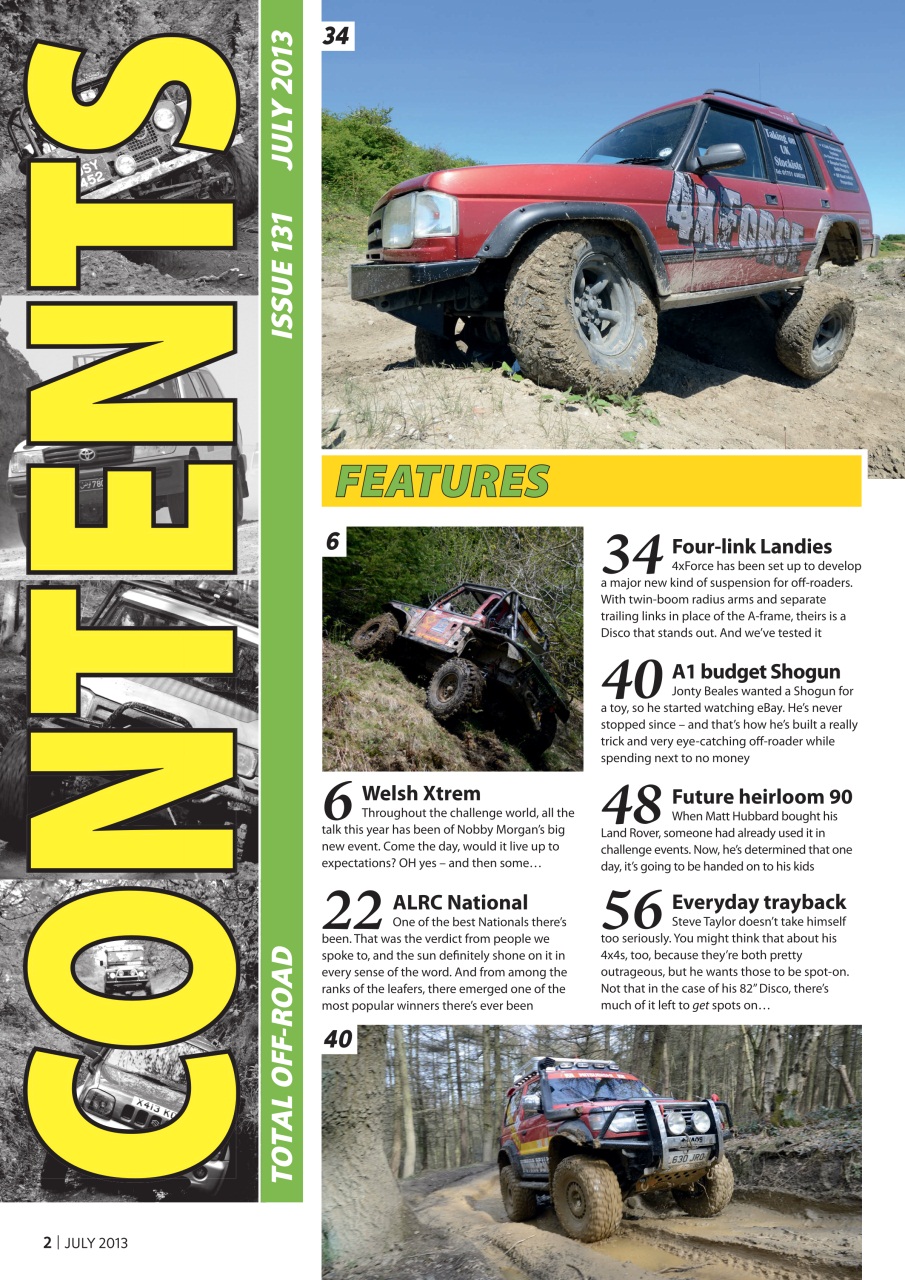 Overlander 4X4 Preview Pages