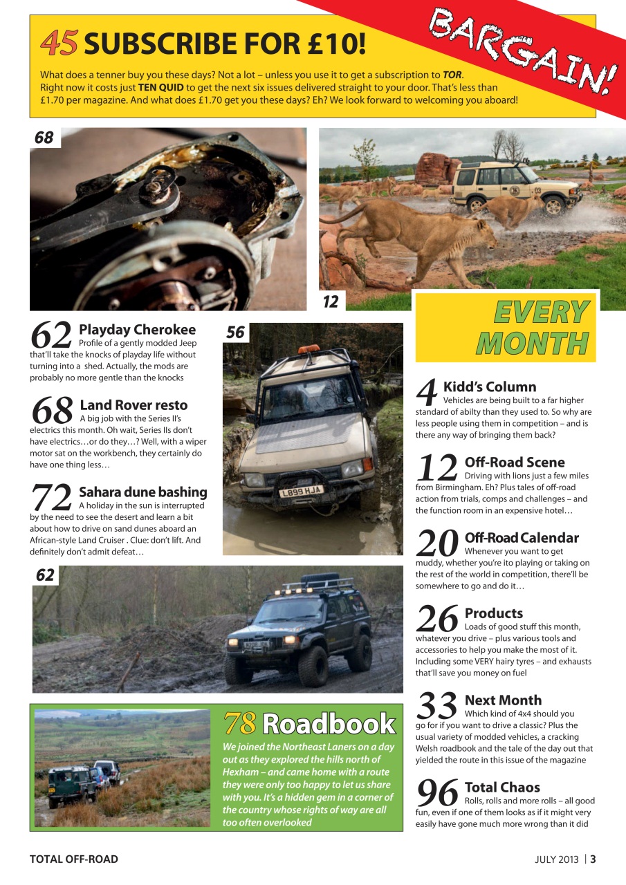 Overlander 4X4 Preview Pages