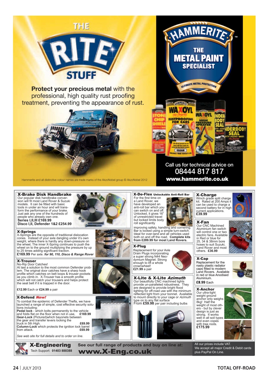 Overlander 4X4 Preview Pages