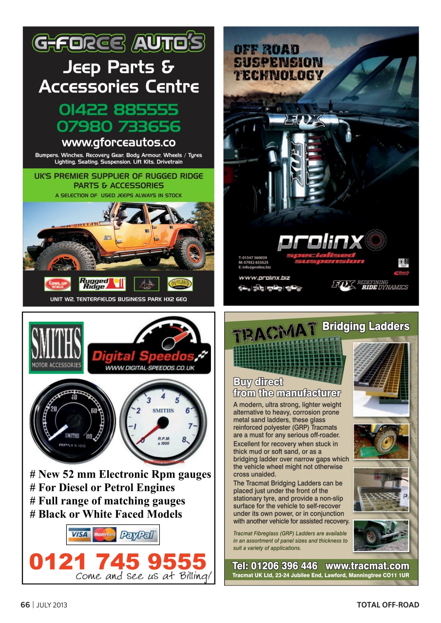 Overlander 4X4 Preview Pages