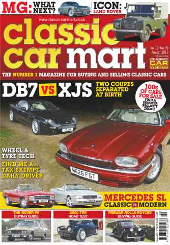Classic Car Mart issue Classic Car Mart August 2013