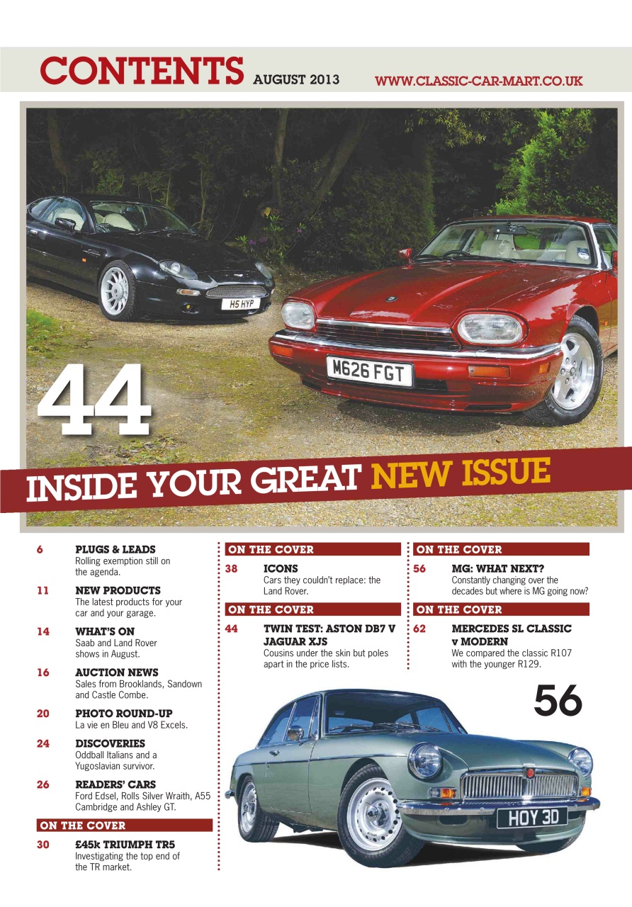 Classic Car Mart Preview Pages