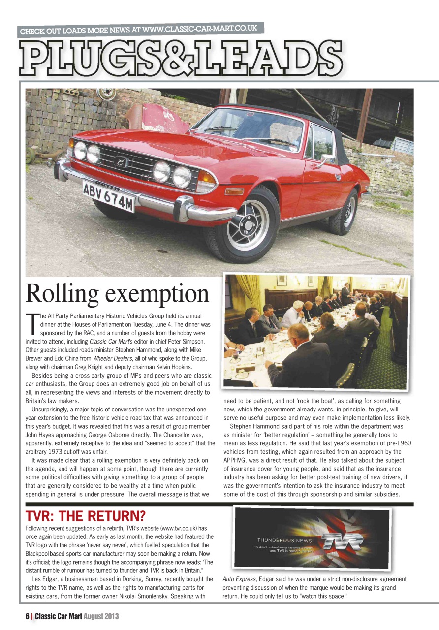 Classic Car Mart Preview Pages