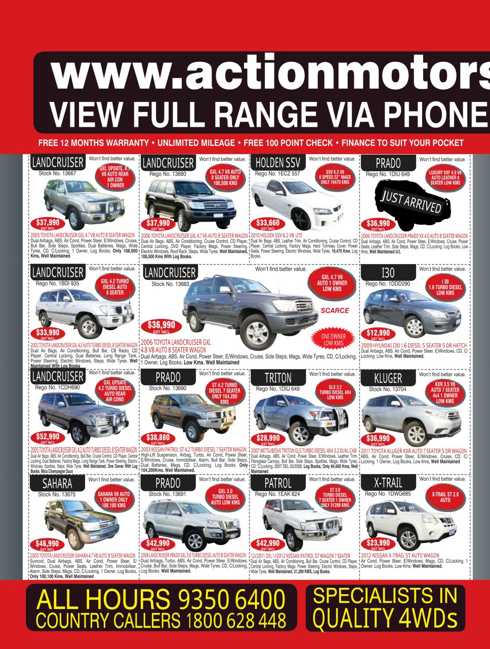 AutoTrader Preview Pages