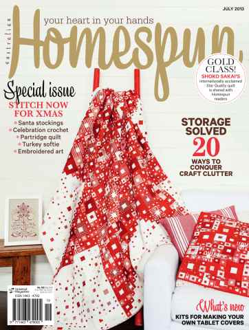 Homespun issue Issue#14.7 - July 2013