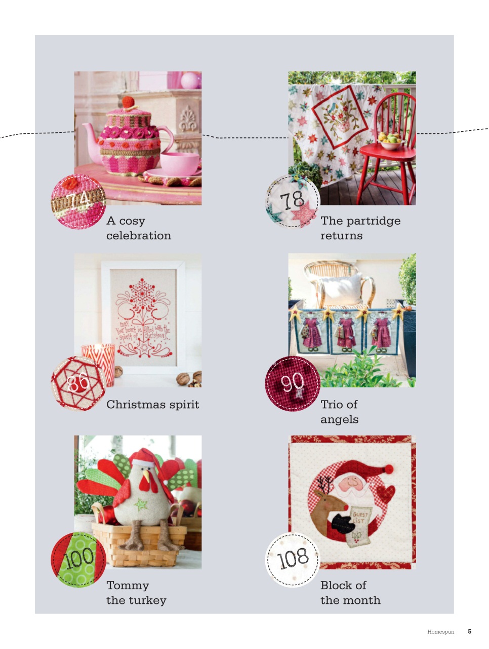 Homespun Preview Pages