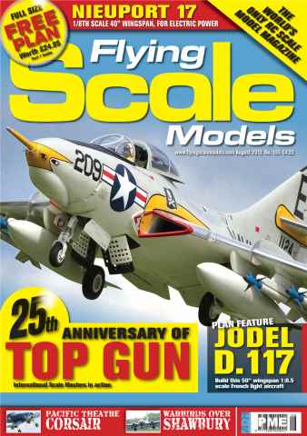 Flying Scale Models issue August 2013