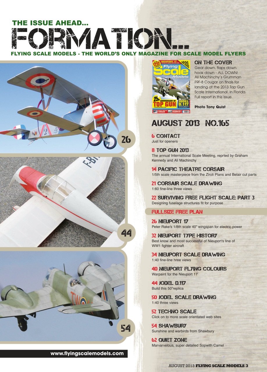 Flying Scale Models Preview Pages