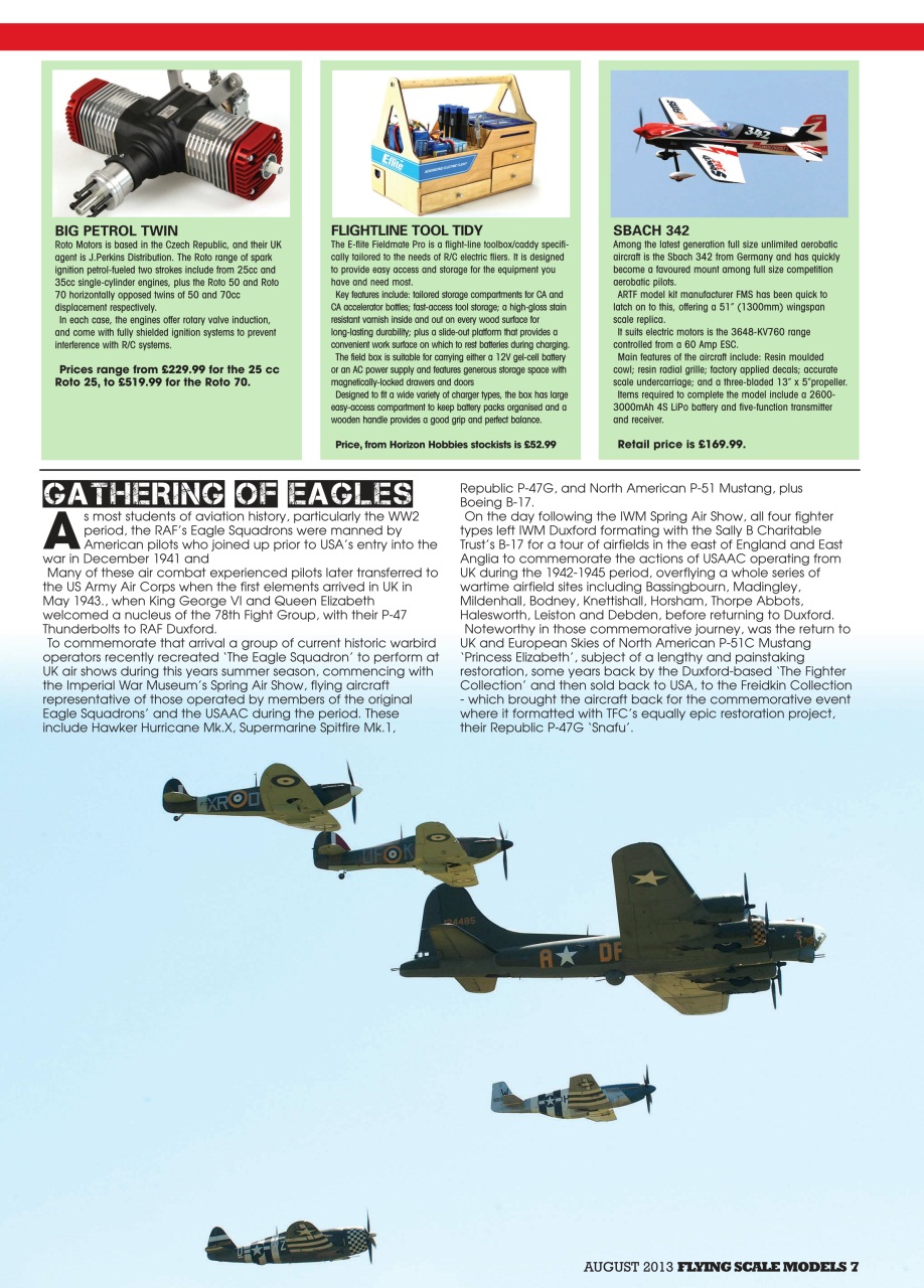 Flying Scale Models Preview Pages