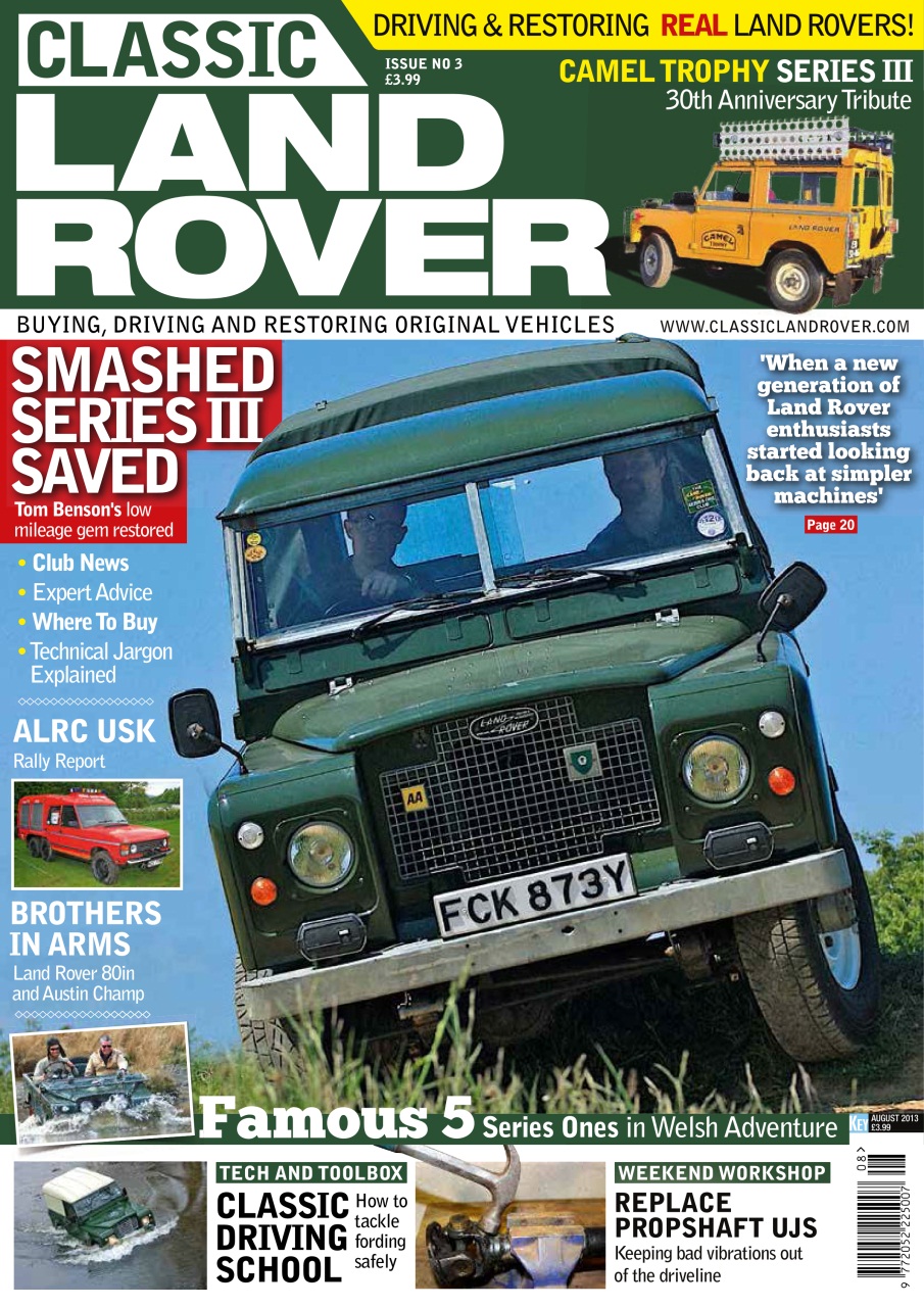 Classic Land Rover Magazine Preview Pages