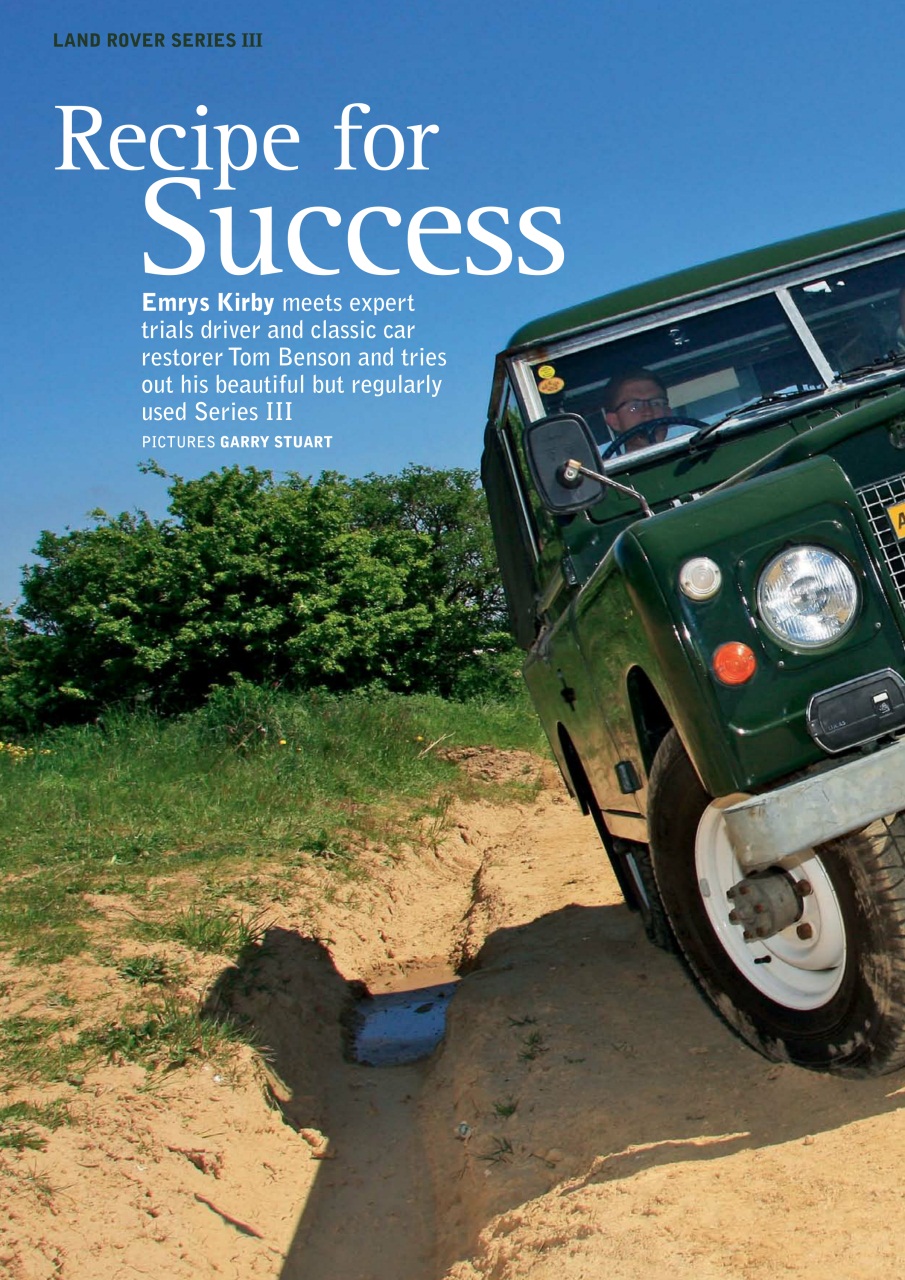 Classic Land Rover Magazine Preview Pages