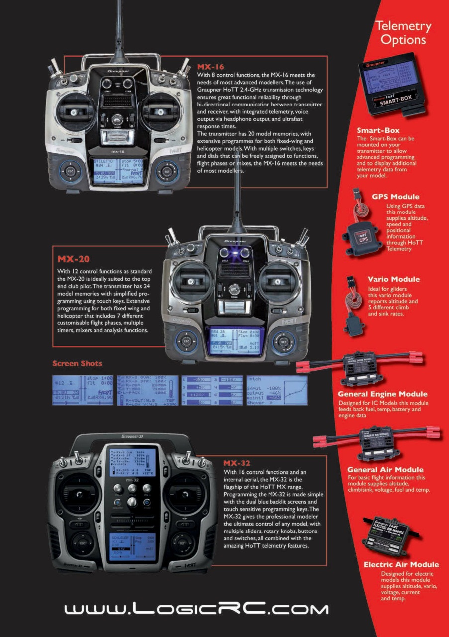 Radio Control Model Flyer Preview Pages