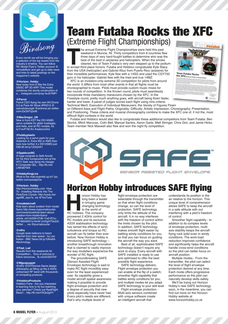 Radio Control Model Flyer Preview Pages