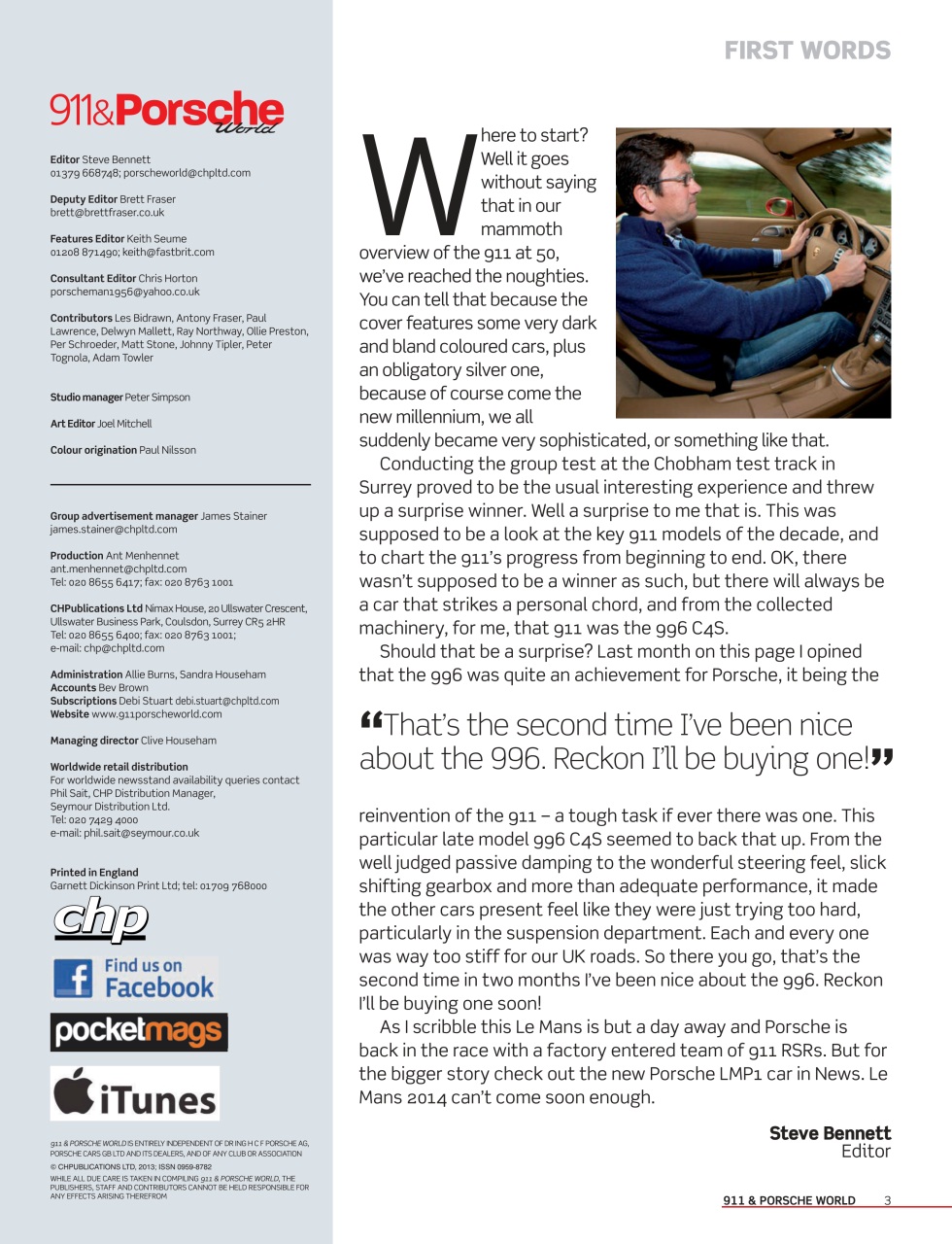 911 & Porsche World Preview Pages