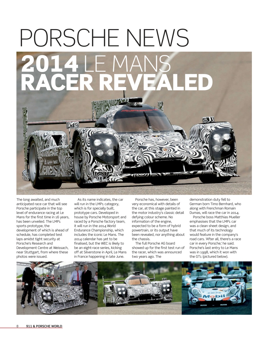 911 & Porsche World Preview Pages