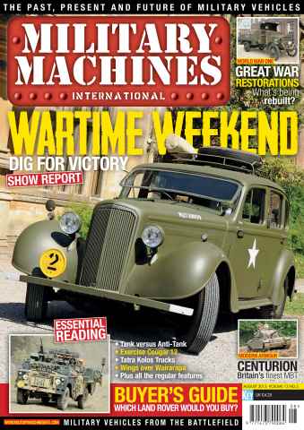 Military Machines International issue August 2013