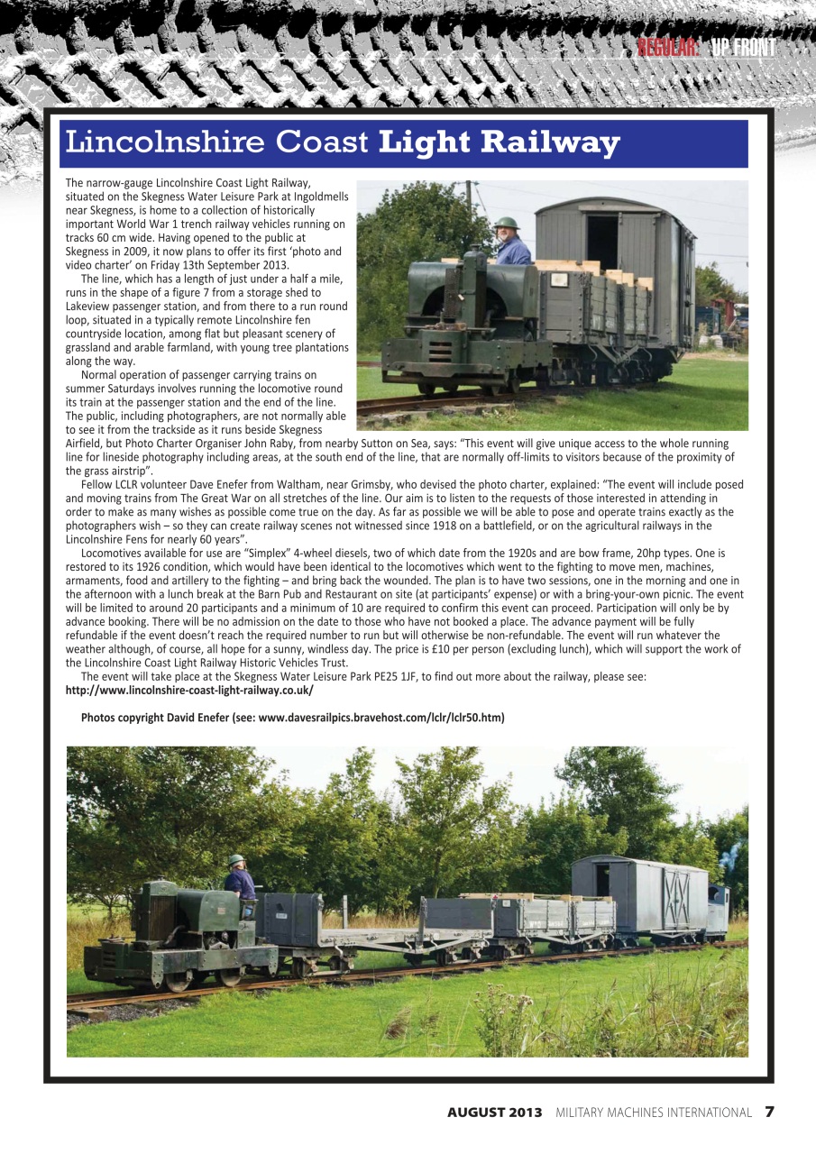 Military Machines International Preview Pages