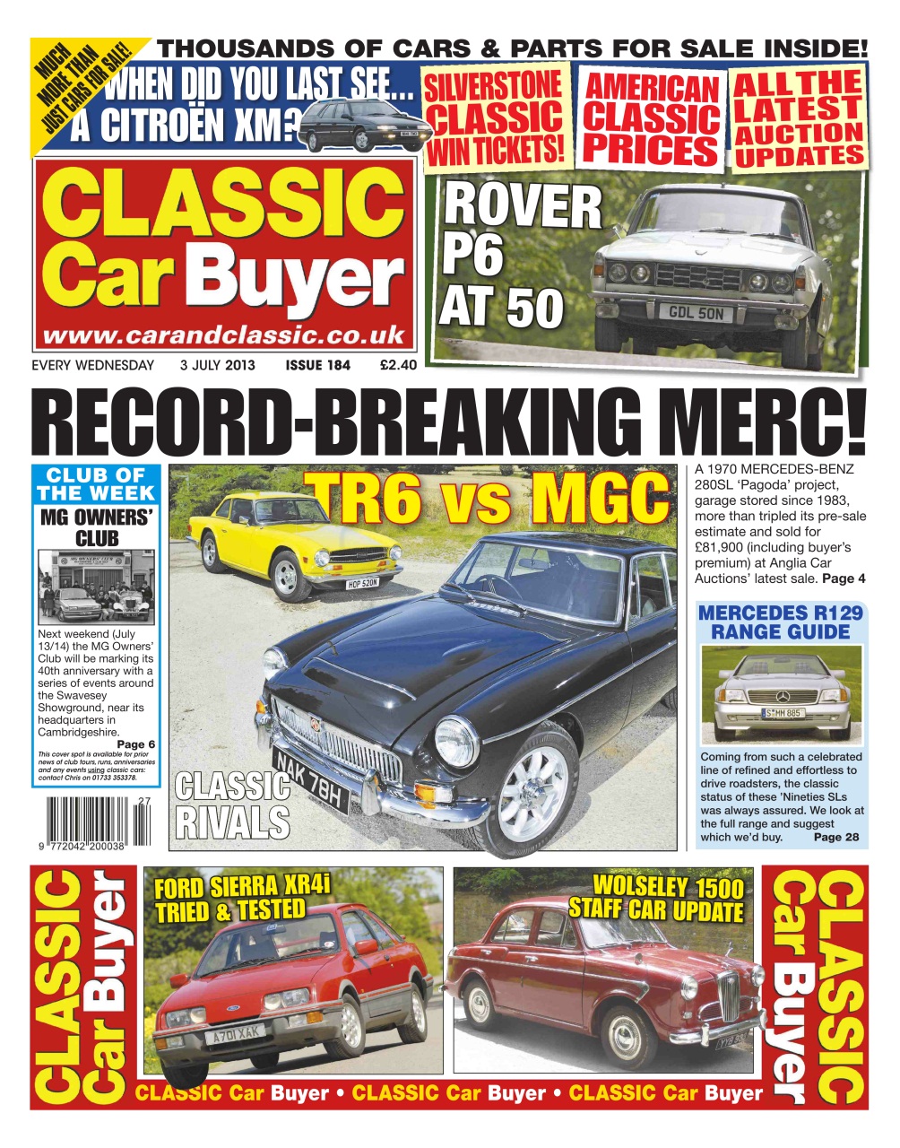 Classic Car Buyer Preview Pages