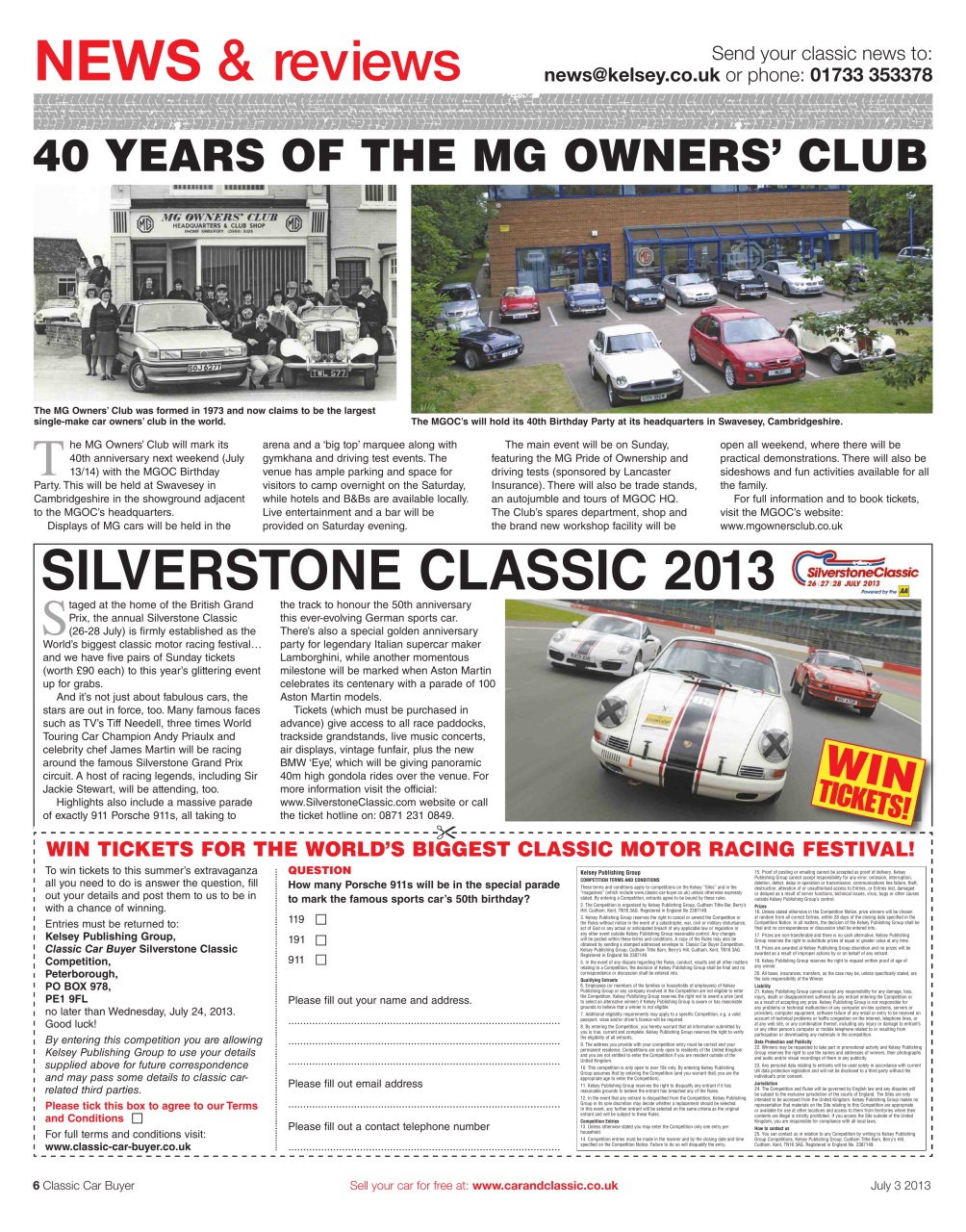 Classic Car Buyer Preview Pages