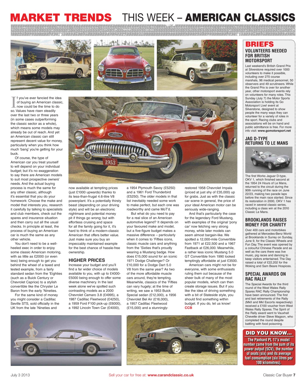 Classic Car Buyer Preview Pages
