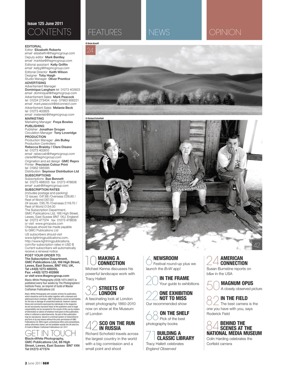 Black+White Photography Preview Pages