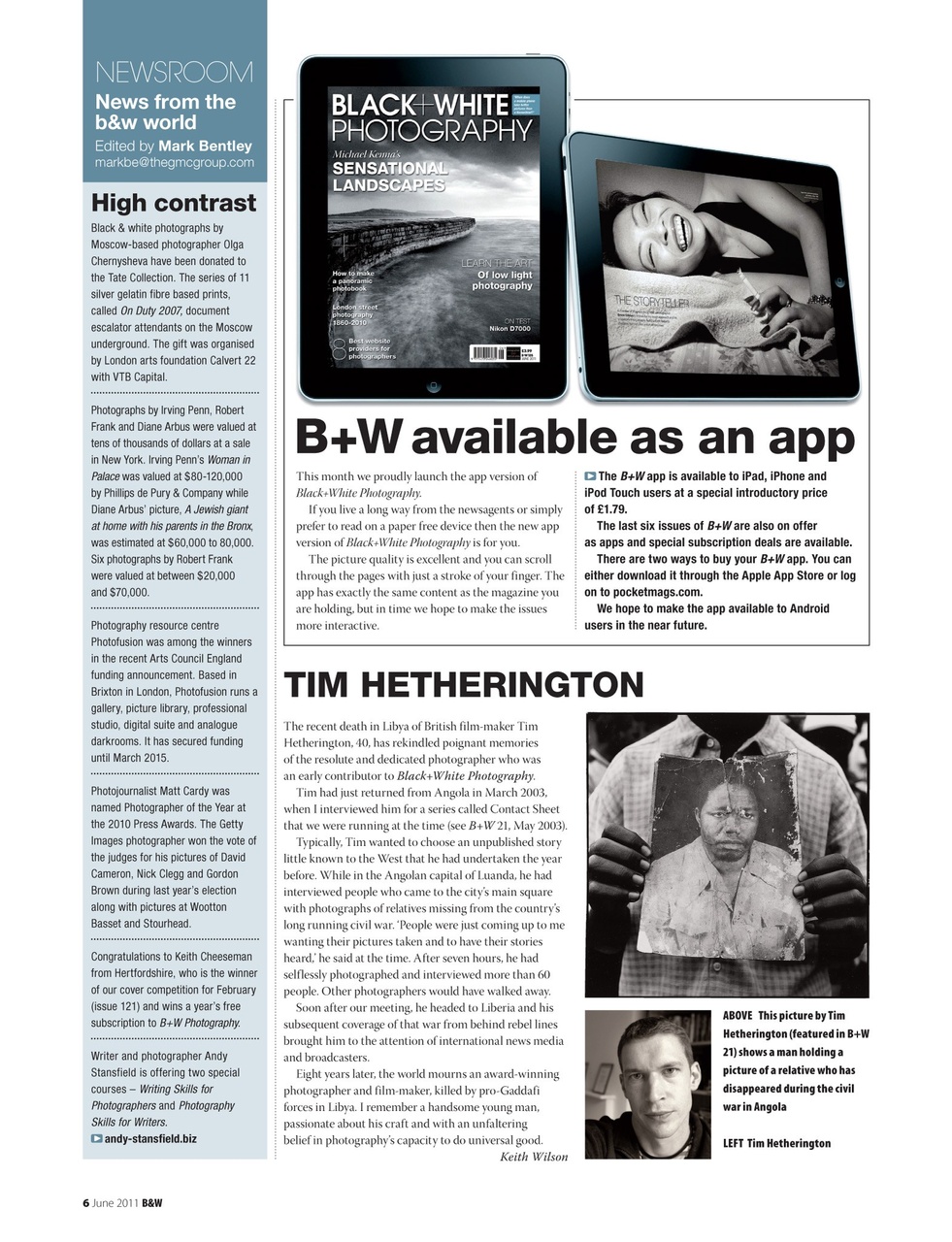 Black+White Photography Preview Pages