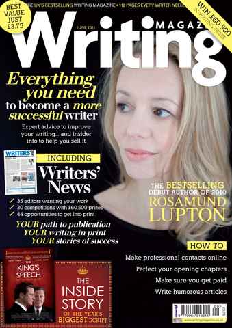Writing Magazine issue June 2011