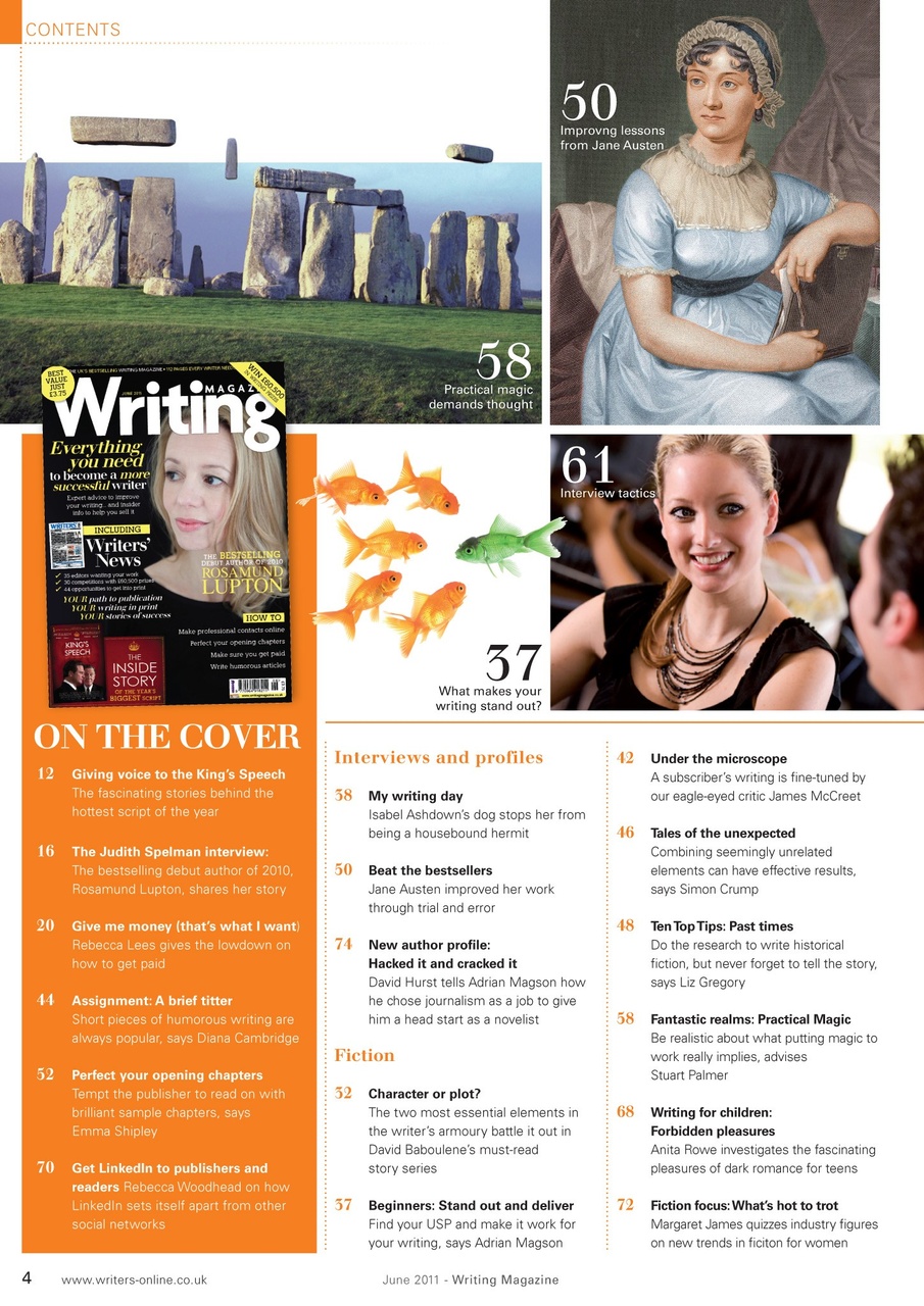 Writing Magazine Preview Pages