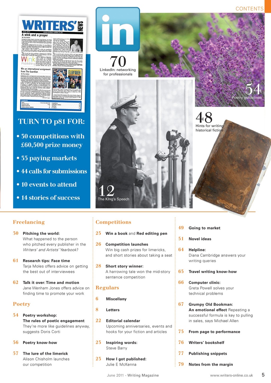 Writing Magazine Preview Pages