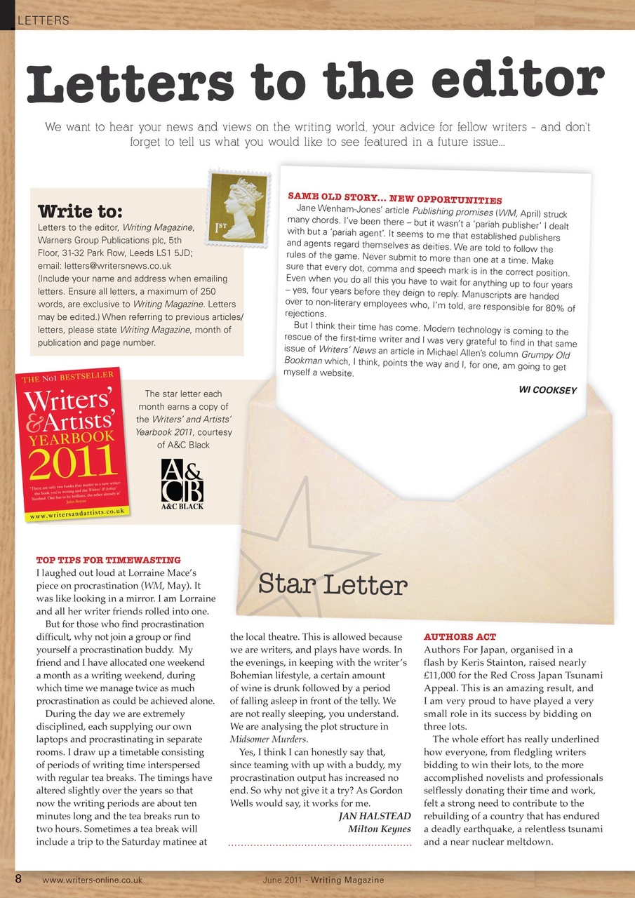 Writing Magazine Preview Pages