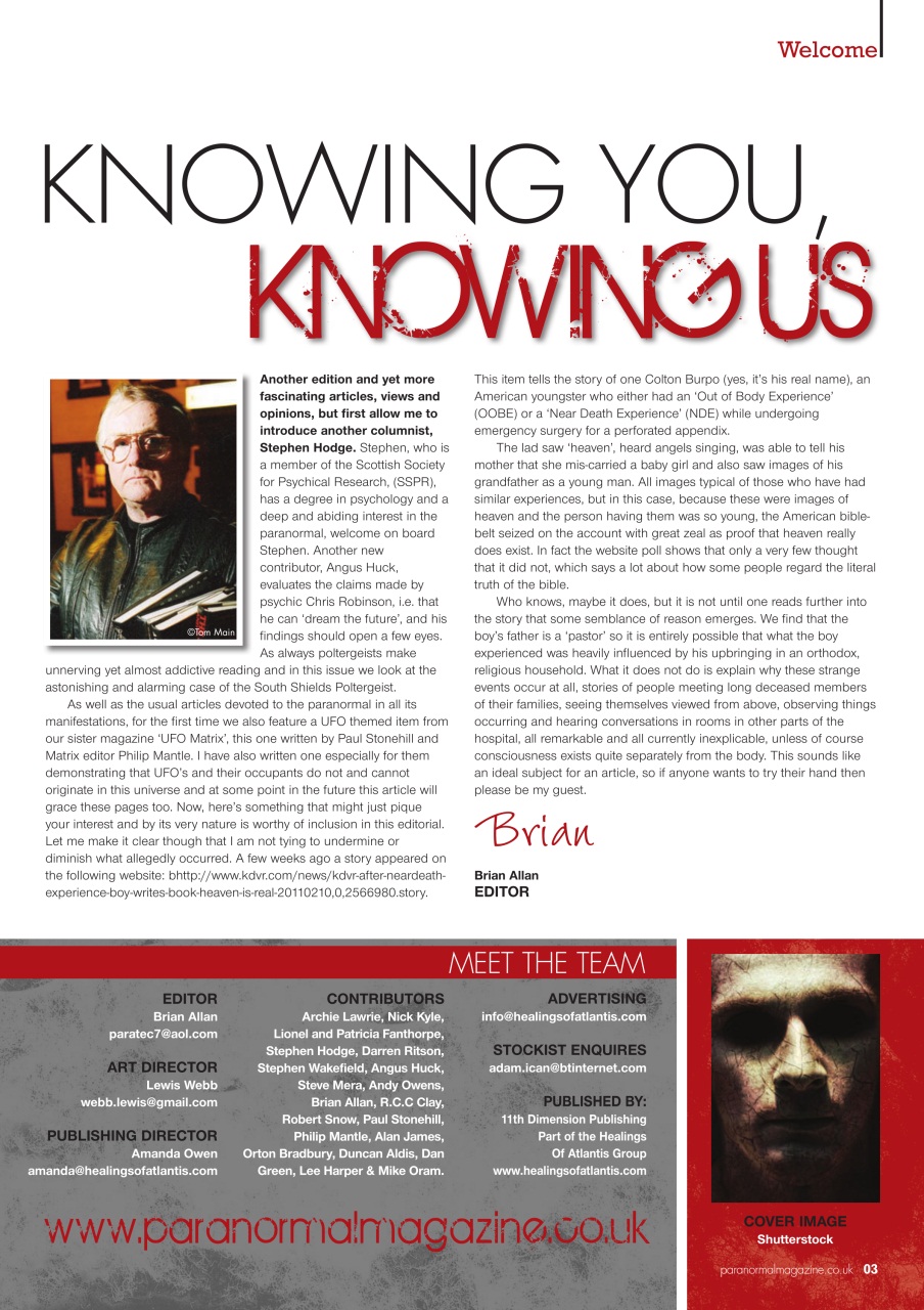 Paranormal Preview Pages