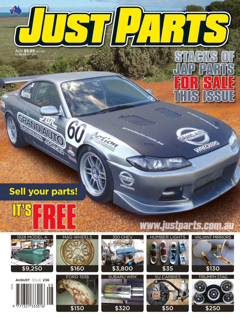 JUST PARTS Preview Pages